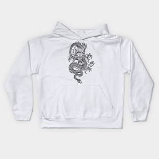 Classic chinese dragon Kids Hoodie